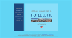 Desktop Screenshot of hotel-lettl.de